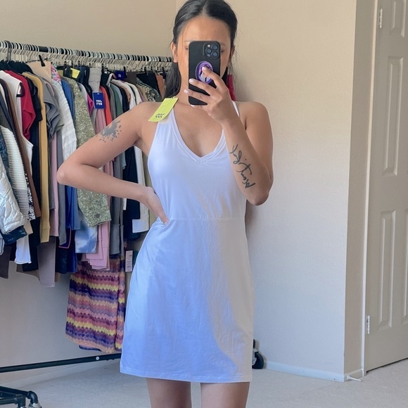 all in motion Dresses & Skirts - BIN#20 - XS White Tennis Dress w/ Built-In Shorts w/ Pockets